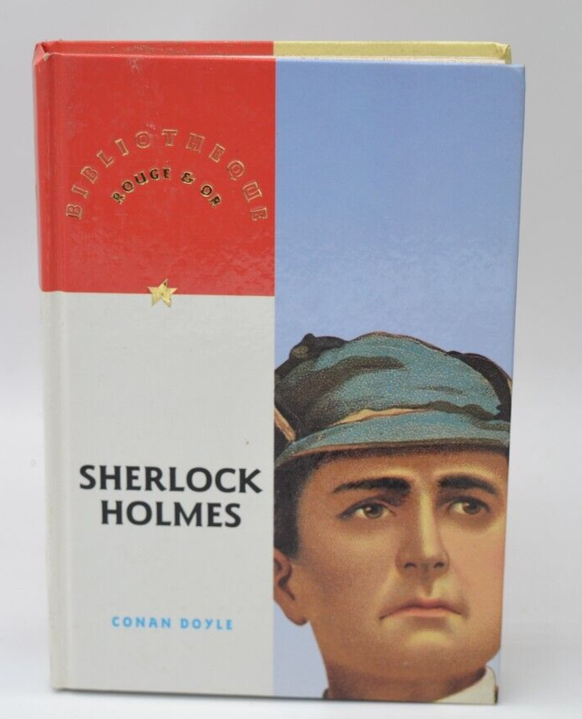 Sherlock Holmes Bibliothèque rouge et or - Arthur Conan Doyle - 1995 - livre