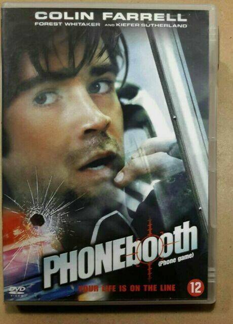 dvd phone booth / Phone Game - Colin Farrell - Forest Whitaker - Kiefer Sutherland - Action - Thriller
