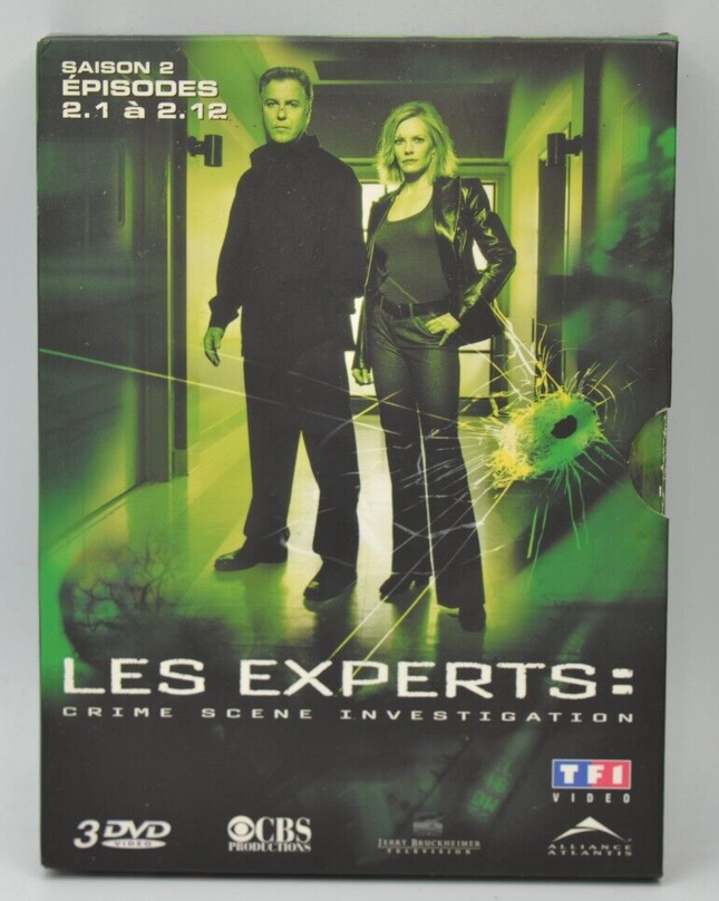 CSI: Crime Scene Investigation - Season 2 - Episodes 1 to 12 Part 1 - 3 DVDs - DVD