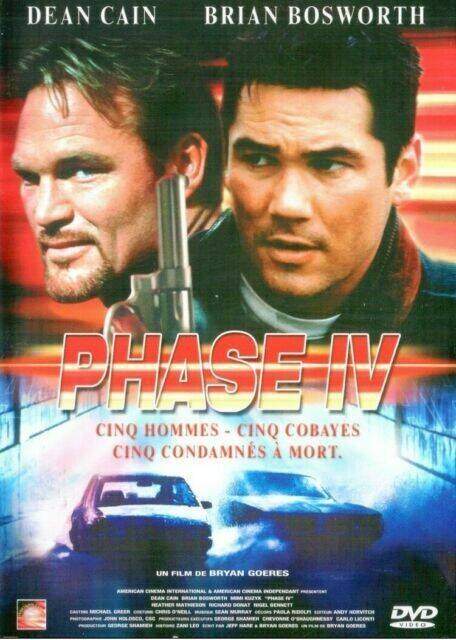 DVD Phase IV – Dean Cain – Thriller – Action