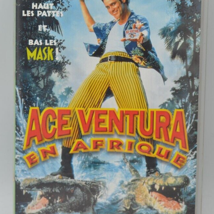 Ace Ventura in Afrika - Jim Carrey - VHS-Videokassette K7