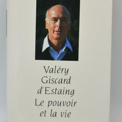 Le Pouvoir Et La Vie - Valéry Giscard D'Estaing - 1988 - livre
