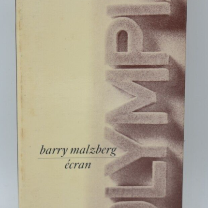 Ecran - Malzberg Barry - 1970- livre