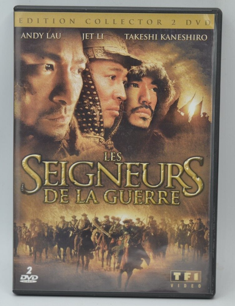 Les Seigneurs de la Guerre édition collector - Jet Li - DVD action cinéma asiatique
