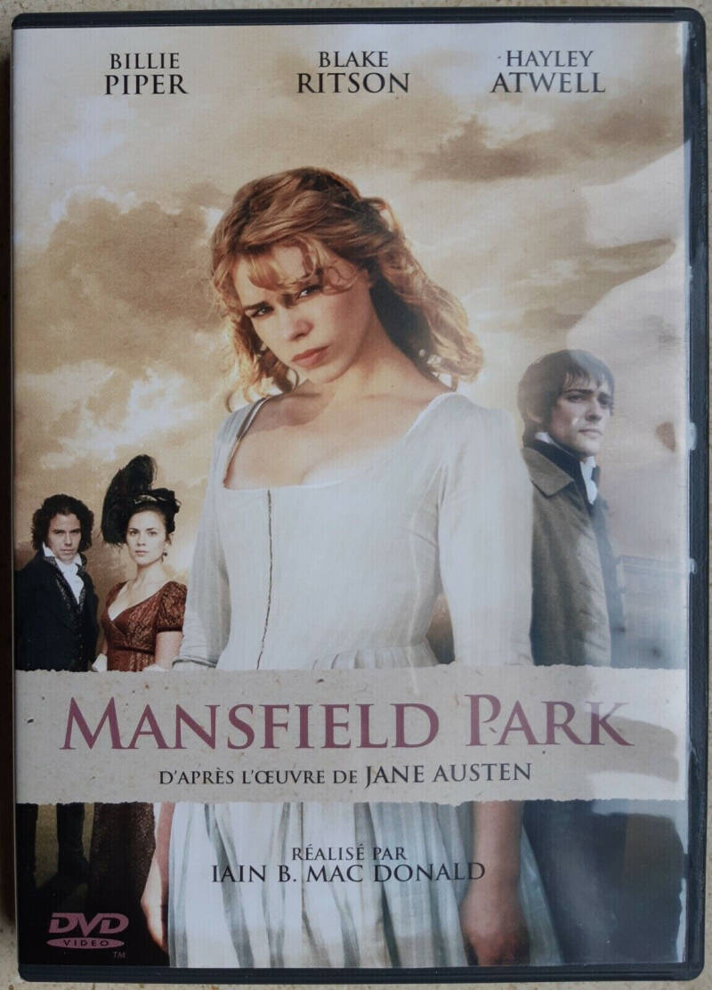 DVD Mansfield Park - Drama - Jane Austen