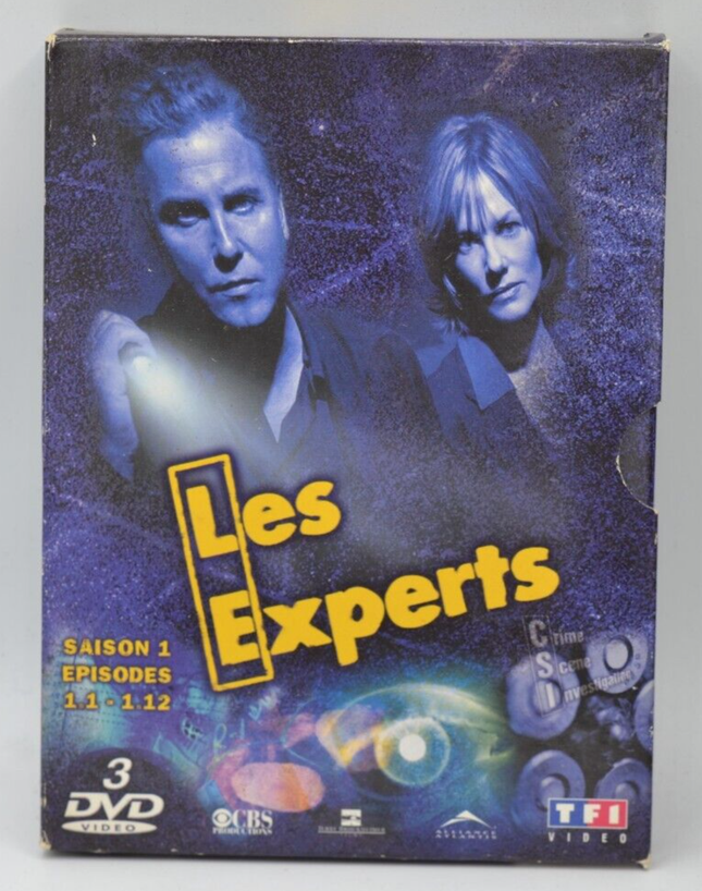 CSI: Crime Scene Investigation - Season 1 - Episodes 1 to 12 Part 1 - 3 DVDs - DVD