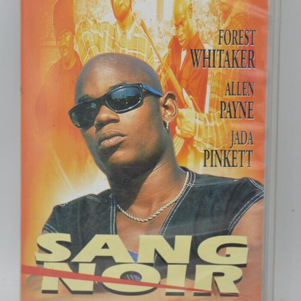 Sang Noir - Forest Whitaker - cassette vidéo vhs K7