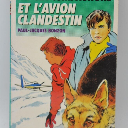 Les Six compagnons et l'avion clandestin - Paul-Jacques Bonzon - Bibliothèque verte - livre