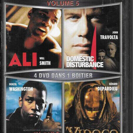 DVD - Best of Movie Power Vol 5 - Ali / Domestic Disturbance / For Glory / VIDOCQ