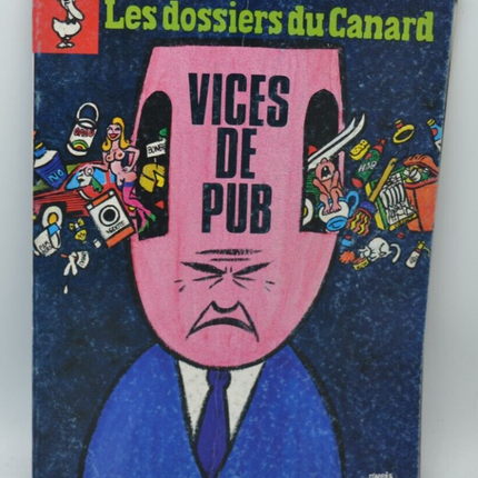 Vices de pub - Les Dossiers du Canard - N°31 - 1989 - livre