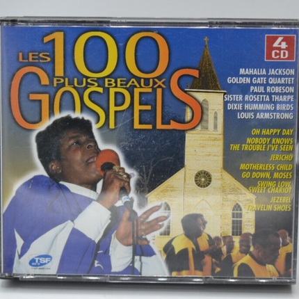 Les 100 plus beaux gospels - Artistes mixte - CD