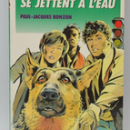 The Six Companions Throw Themselves into the Water - Paul-Jacques Bonzon - Bibliothèque verte - book