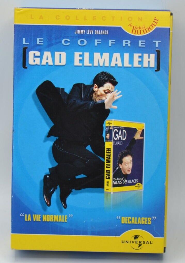 Décalages au Palais des glaces La Vie - Gad Elmaleh - cassette vidéo vhs K7