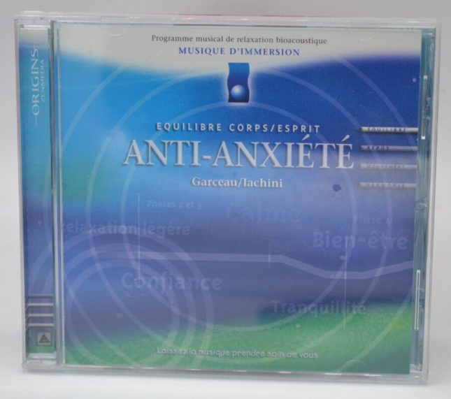Anti-anxiety Balance body mind - Garceau Lachini - CD