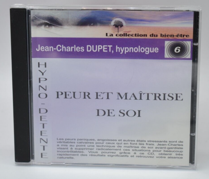 Fear and Self-Control - Jean-Charles Dupet - CD