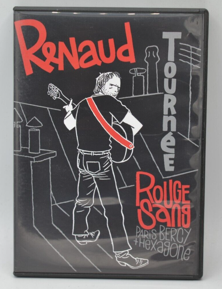 Renaud – Red Blood Tour Paris Bercy + Hexagone – DVD