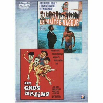 dvd le maître nageur - Jean-Claude Brialy - les gros malins - 2 films
