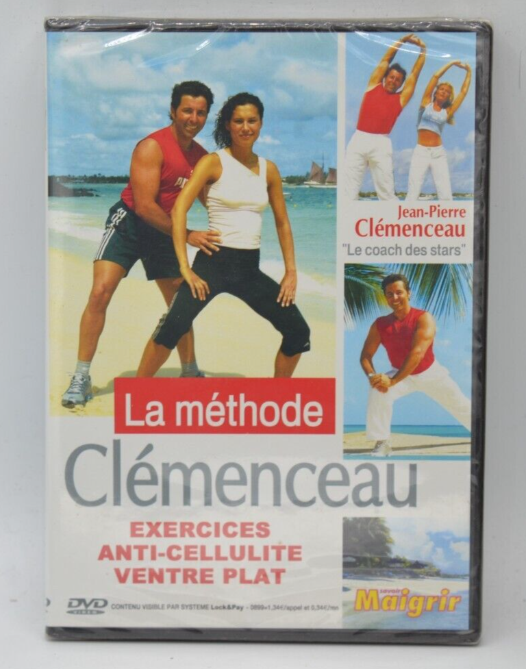 Die Anti-Cellulite-Übungen der Clémenceau-Methode - Jean-Pierre - NEUE DVD