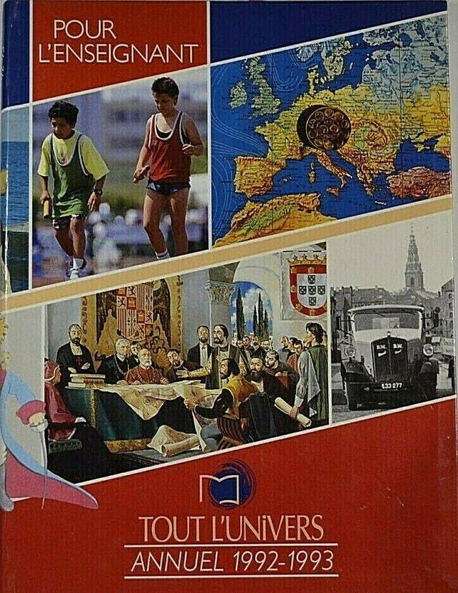 tout l'univers annuel 1992-1993 pour l'enseignant - 1993 - livre