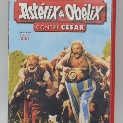 Astérix et Obélix contre César - Gérard Depardieu - cassette vidéo vhs K7