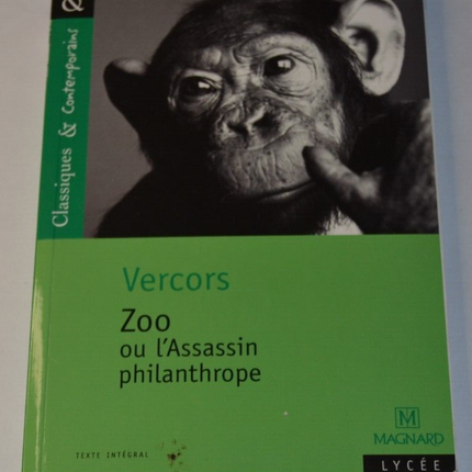 Zoo oder der philanthropische Mörder - Vercors - Buch