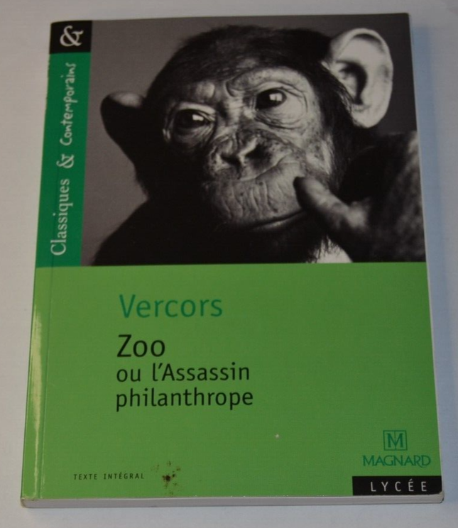 Zoo oder der philanthropische Mörder - Vercors - Buch