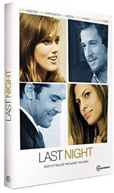 Dvd Last night - Guillaume Canet - Keira Knightley - Eva Mendes
