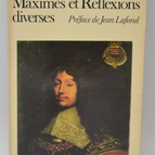 Maxims and various reflections - La Rochefoucauld - 1976 - book