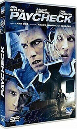 DVD Paycheck - Ben Affleck - Uma Thurman - Thriller