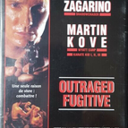 dvd Outraged fugitive Frank Zagarino - Policier - Action Thriller