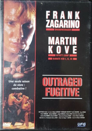 dvd Outraged fugitive Frank Zagarino - Policier - Action Thriller