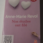 Nos étoiles ont filé - Anne-Marie Revol - livre
