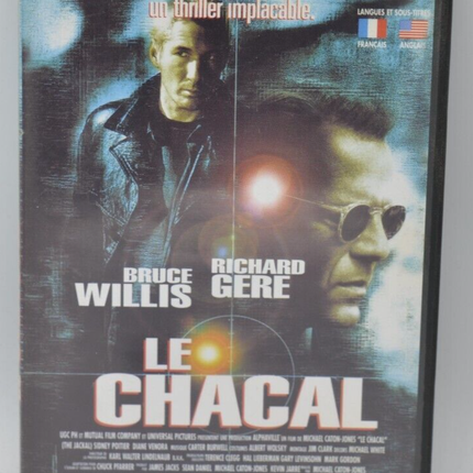 Le Chacal - Bruce Willis - DVD