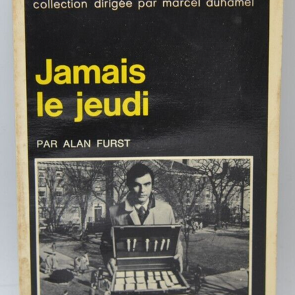 Nie am Donnerstag - Alan Furst - 1977 - Buch