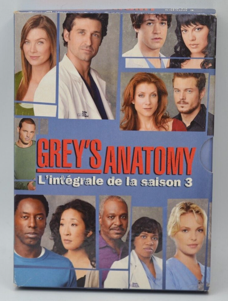 Grey's Anatomy À coeur ouvert - coffret intégrale Saison 3 - DVD