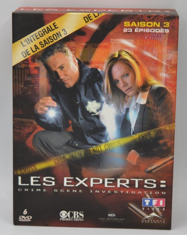 CSI: Crime Scene Investigation - Season 3 - Complete 6 DVD Box Set - DVD