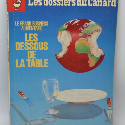 Unter dem Tisch – Les Dossiers du Canard – Nr. 6 – 1983 – Buch
