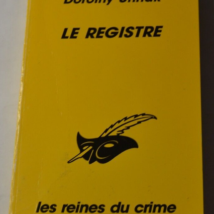 The Register - Dorothy Uhnak - Buch