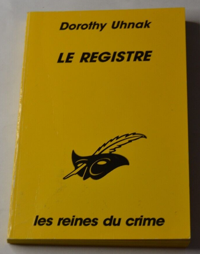 Le registre - Dorothy Uhnak - livre