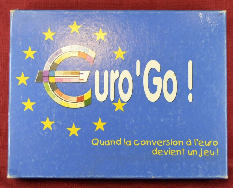 Euro Go board game - when converting to the euro becomes a game