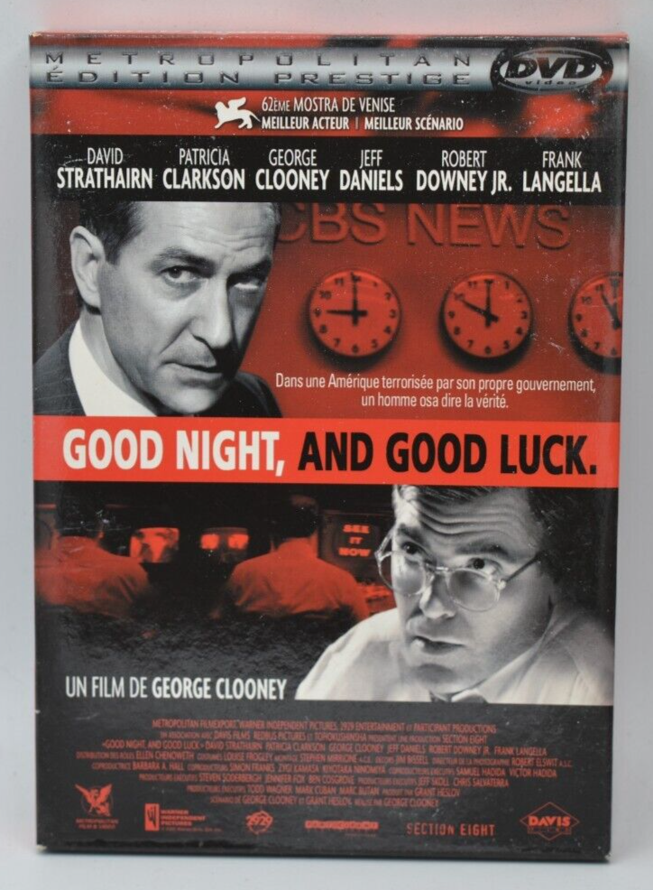 Good night and good luck - David Strathairn - DVD