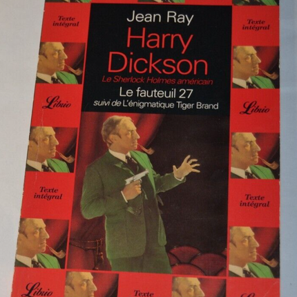Harry Dickson – Armchair 27 – The Enigmatic Tiger Brand – Jean Ray – Buch