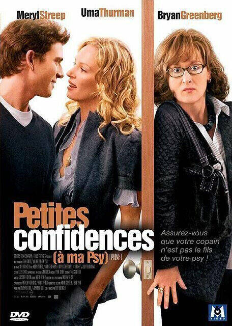 dvd petites confidences à ma psy - Meryl Streep - Uma Thurman - Comédie