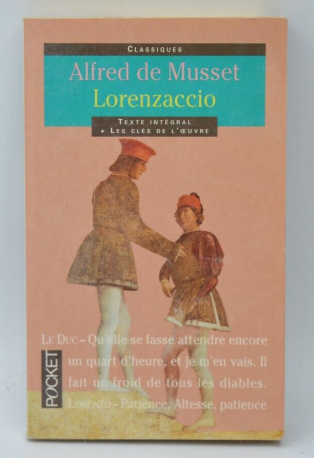 Lorenzaccio - Alfred de Musset - 1998 - livre