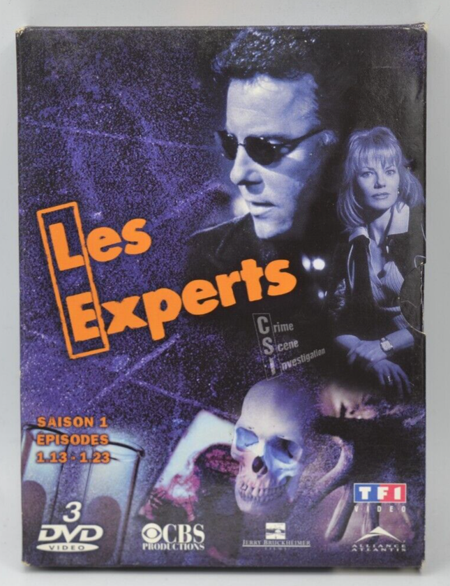 CSI: Crime Scene Investigation - Season 1 - Episodes 13 to 23 Part 2 - 3 DVDs - DVD