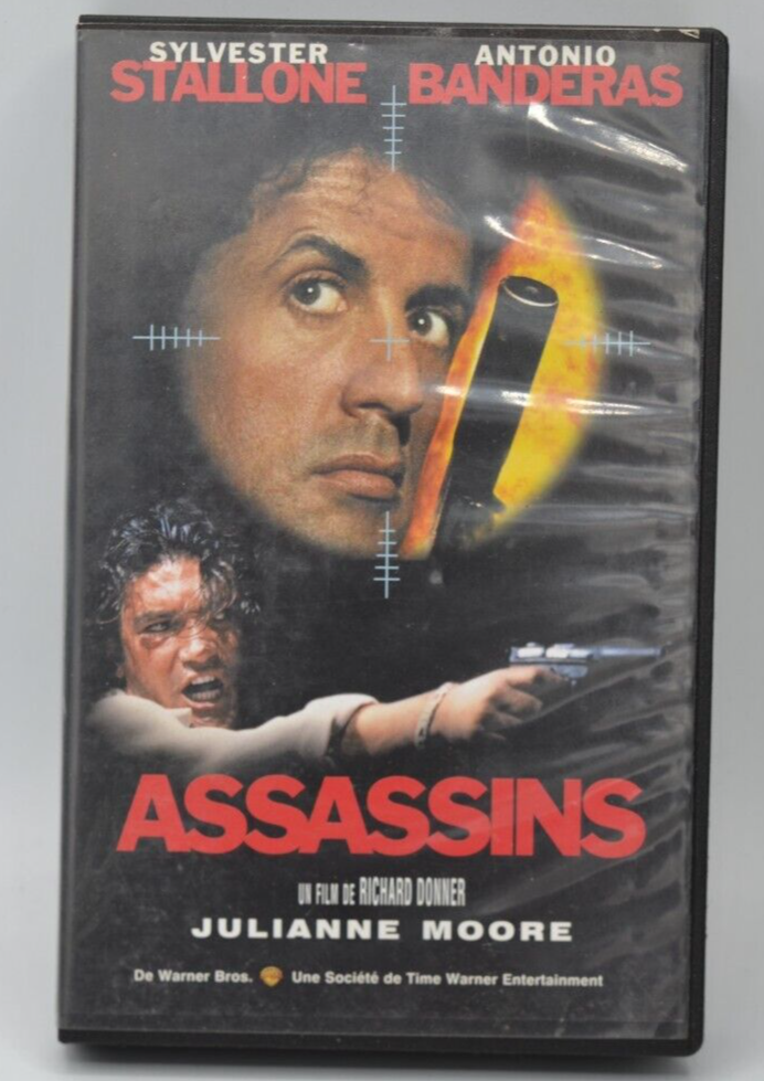 Assassins - Sylvester Stallone - K7 vhs video cassette