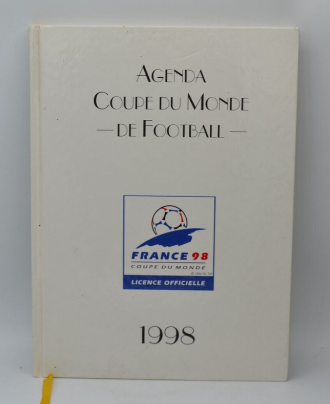 Agenda Coupe Du Monde De Football 1998 - France- livre