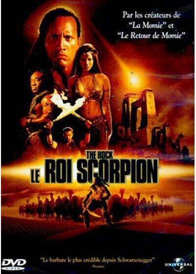 dvd The rock - Le roi scorpion