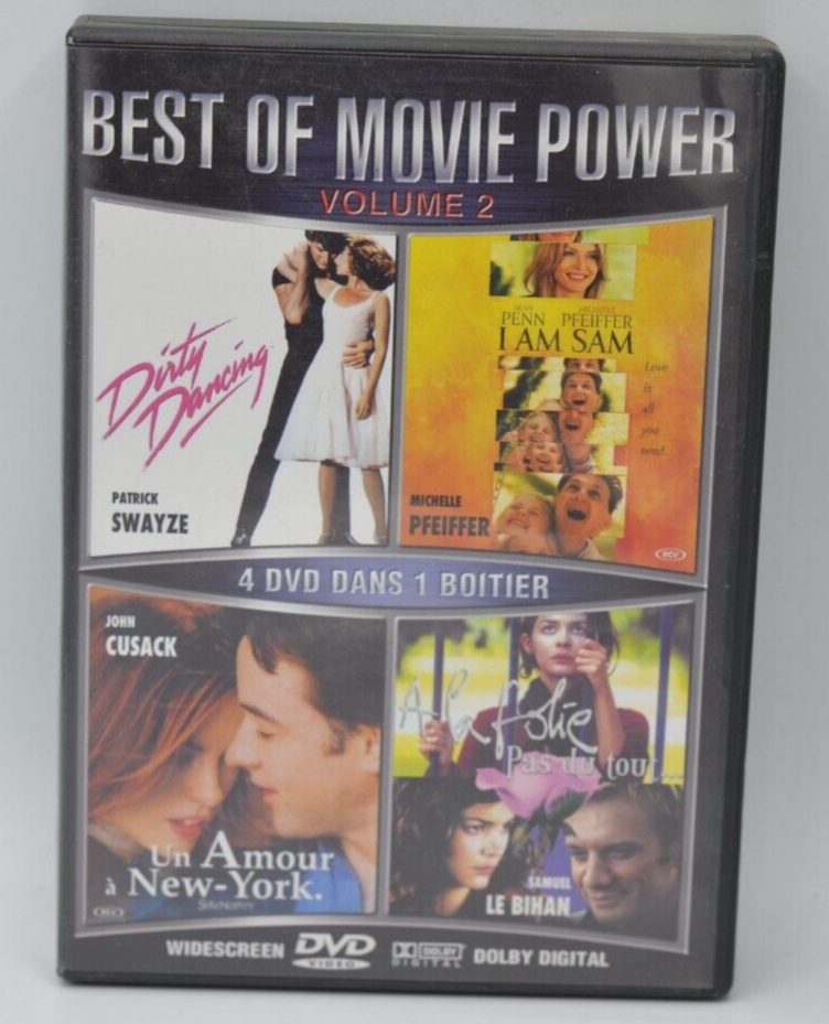 Dirty Dancing Iam Sam un amour à New york A la folie - Best of movie power - DVD