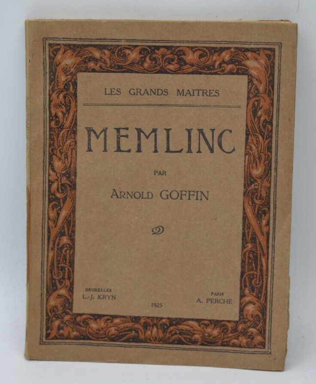 Memlinc - Arnold Goffin - 1925 - livre